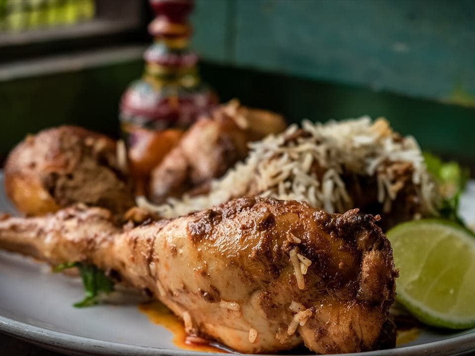 Hyderabadi dum biryani at Bengal