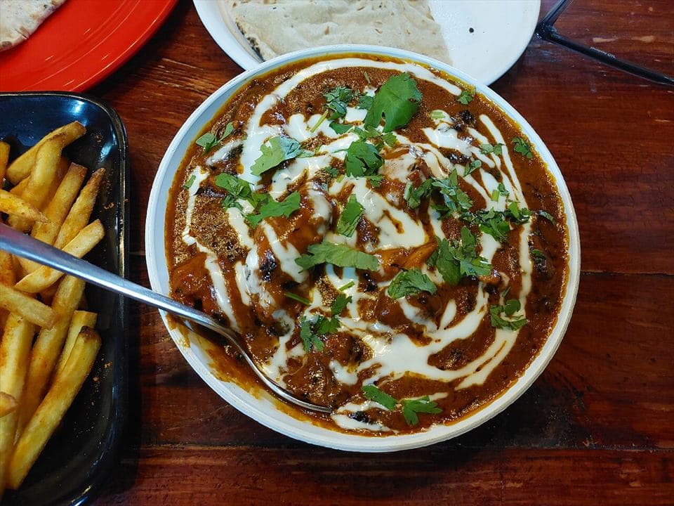 Old Delhi butter chicken curry at Bengal